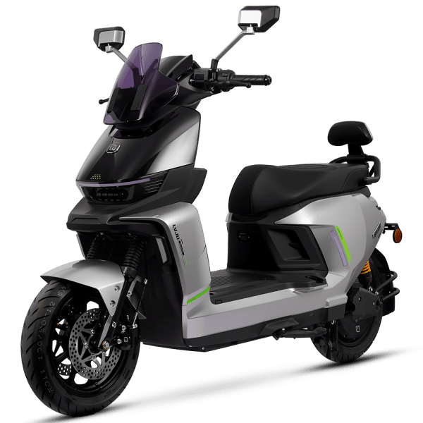 Electric scooter with sleek, modern design ideal for city travel and eco-friendly transportation. Features advanced technology, comfortable seating, and durable build for daily commuting needs.