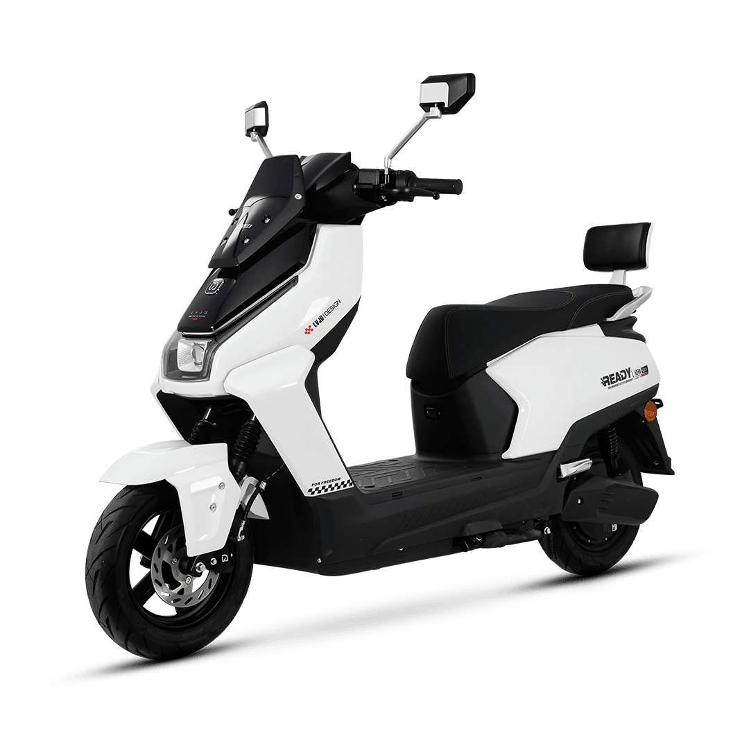 Electric scooter with modern design and advanced features for urban commuting. Perfect for eco-friendly transportation, equipped with digital display, comfortable seat, and durable tires for city trav.
