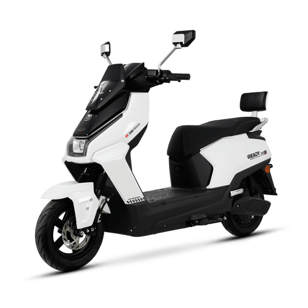 Electric scooter with modern design and advanced features for urban commuting. Perfect for eco-friendly transportation, equipped with digital display, comfortable seat, and durable tires for city trav.