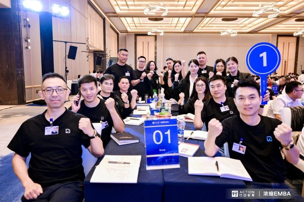 Green Horse executive team participating in a management training session for leadership development, fostering collaboration and strategic growth.