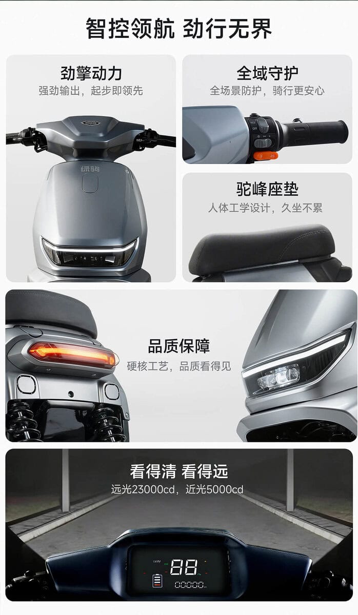 High-quality electric scooter showcasing modern design, safety features, and comfort for city commuting. Perfect for eco-friendly transportation, with focus on durability, safety, and user experience.