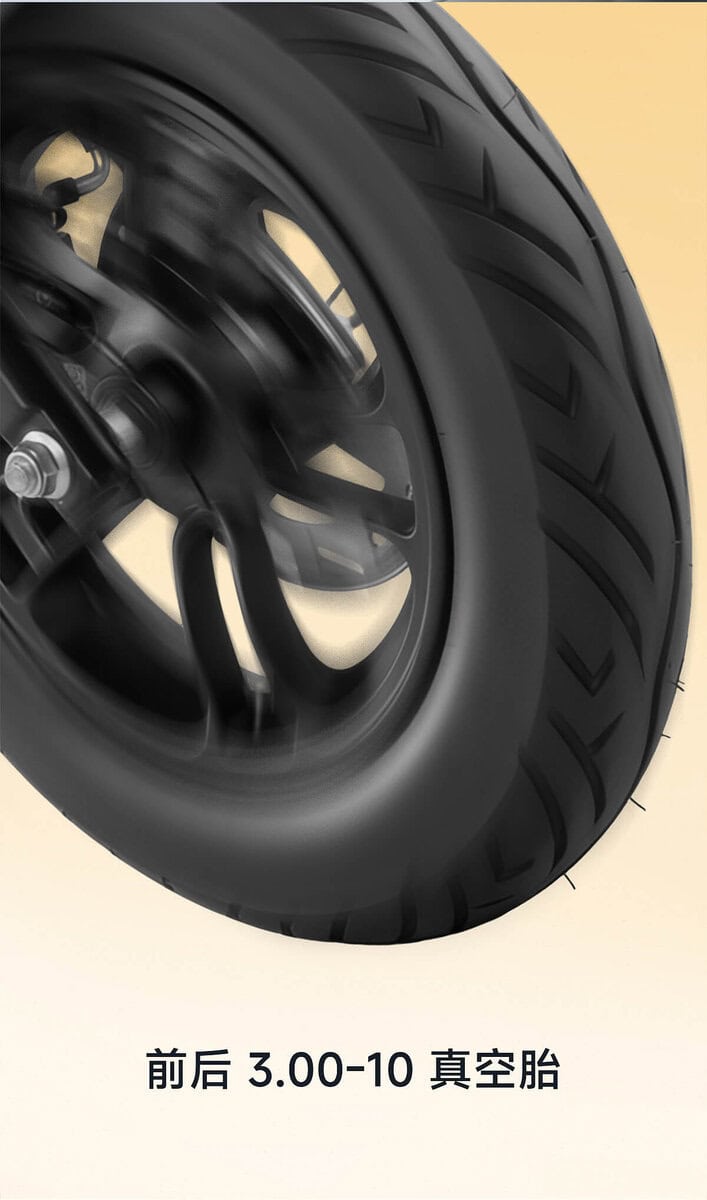 A close-up of a motorcycle tire showcasing advanced vacuum technology, designed for improved grip and durability. Perfect for motorcycle enthusiasts seeking high-quality, reliable tires for optimal ri.