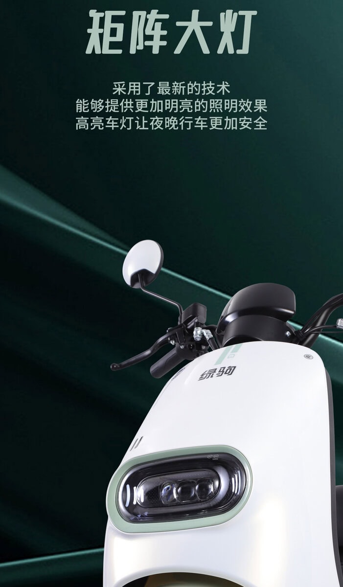 LED motorcycle headlight with advanced technology for brighter, safer night riding.