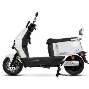 Electric scooter for urban commuting and eco-friendly transportation.