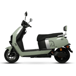 An eco-friendly electric scooter designed for efficient city travel, featuring modern technology and sleek aesthetics. Perfect for eco-conscious commuters seeking reliable, stylish transportation.
