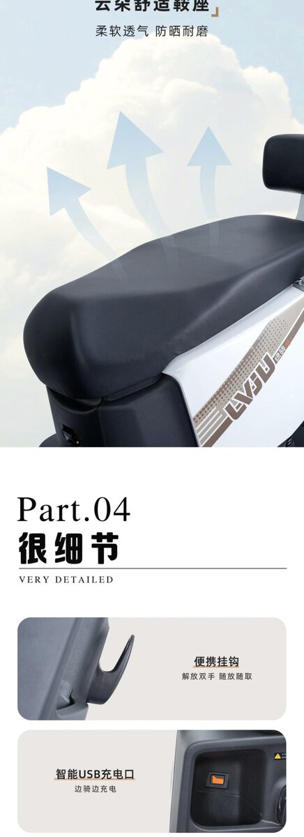 Bike seat with ventilation and ergonomic design for comfort.