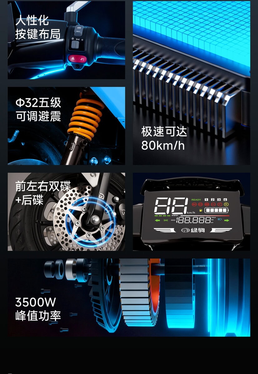 High-performance electric bike with customizable features and advanced technology.