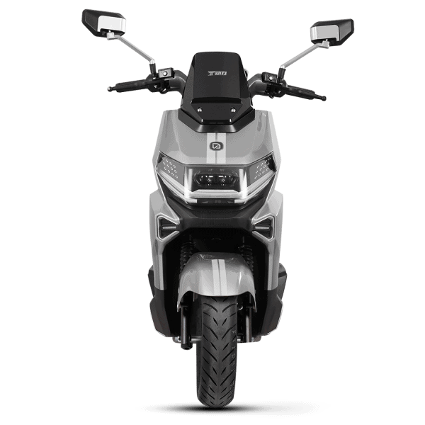 An electric scooter featuring a sleek, modern design with advanced technology, ideal for city travel and eco-friendly transportation. Perfect for integrating with WooCommerce apps for online sales and.