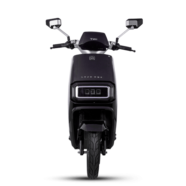 Electric scooter with digital display and modern design. Perfect for urban commuting, featuring advanced technology and sleek aesthetics for eco-friendly transportation.