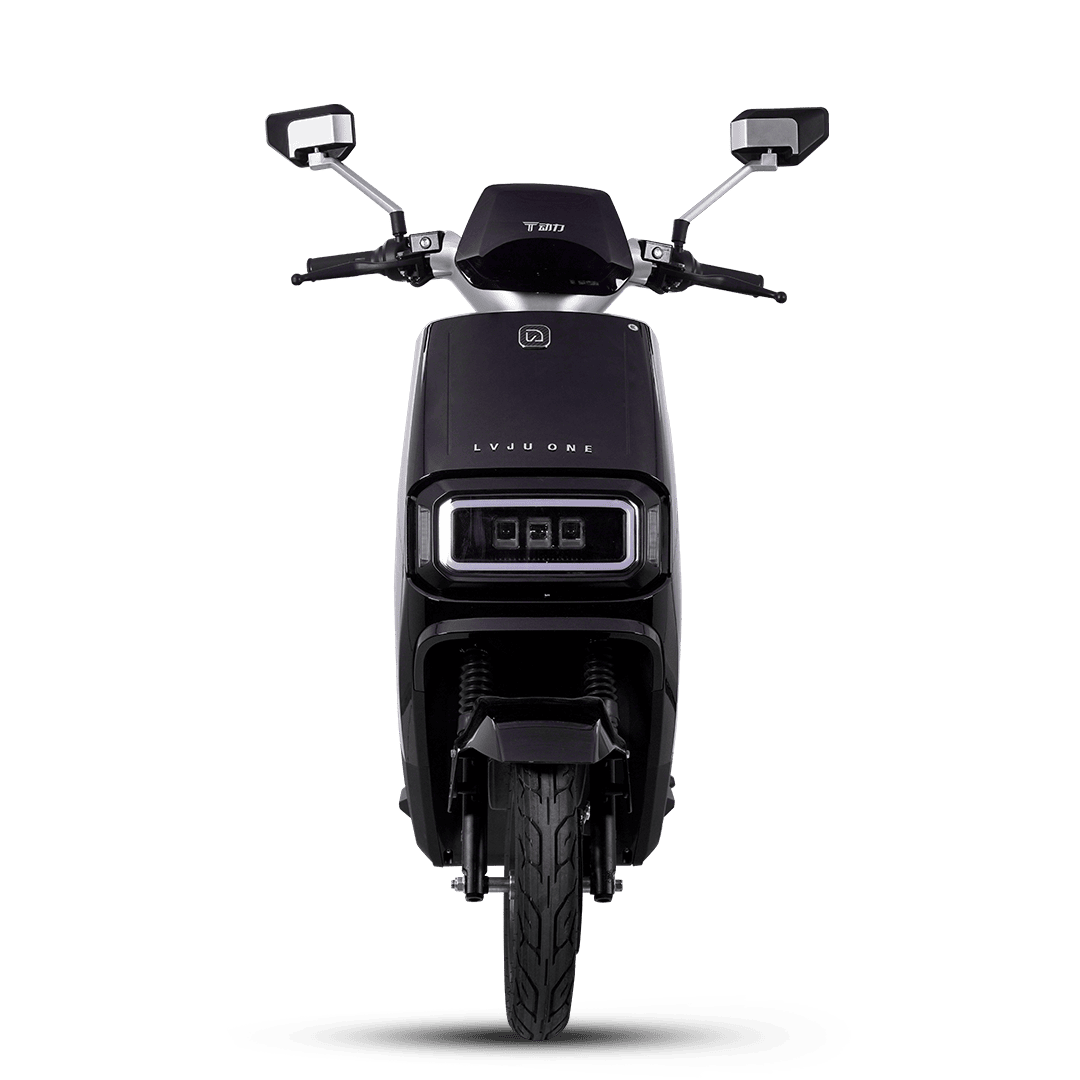 Electric scooter with digital display and modern design. Perfect for urban commuting, featuring advanced technology and sleek aesthetics for eco-friendly transportation.