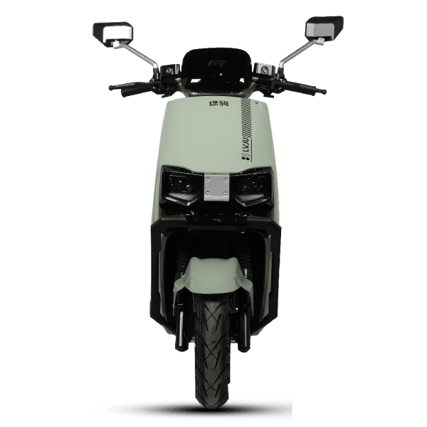 An electric scooter featuring a sleek, modern design ideal for city travel and eco-friendly transportation. Equipped with advanced technology, it offers a smooth ride and efficient performance for dai.