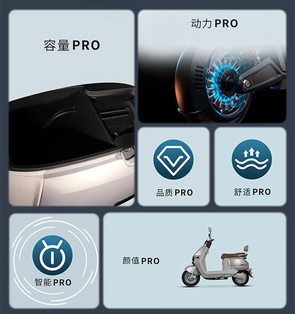 An electric scooter showcasing modern design and innovative technology, emphasizing power, comfort, and smart features for urban commuting.