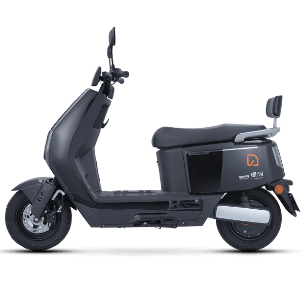 Electric scooter with modern design, suitable for city transportation and eco-friendly travel. Perfect for delivery services and personal commuting, compatible with WooCommerce app integrations.